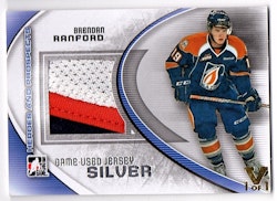 2011-12 ITG Heroes and Prospects Game Used Jerseys Silver #M28 Brendan Ranford (30-9x8-OTHERS)
