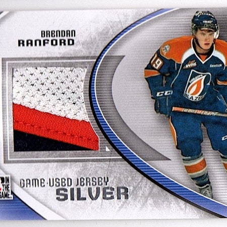 2011-12 ITG Heroes and Prospects Game Used Jerseys Silver #M28 Brendan Ranford (30-128x8-OTHERS)