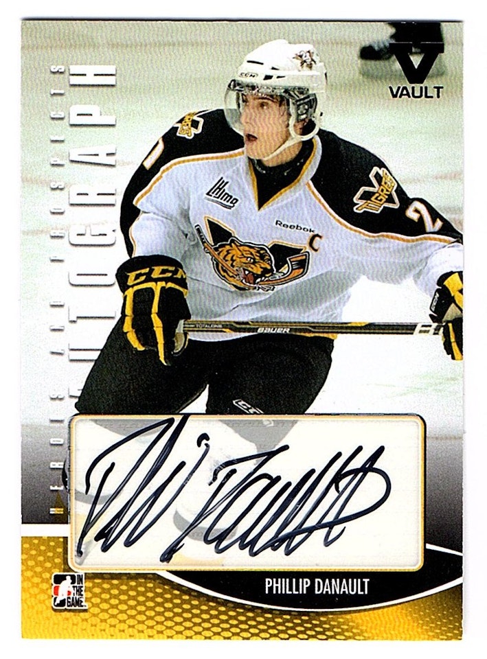 2012-13 ITG Heroes and Prospects Autographs #APD Phillip Danault (40-X19-OTHERS)