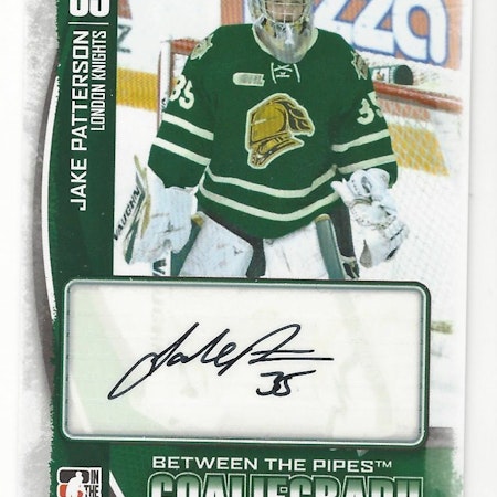 2013-14 Between the Pipes Autographs #AJP Jake Patterson (30-X36-OTHERS)