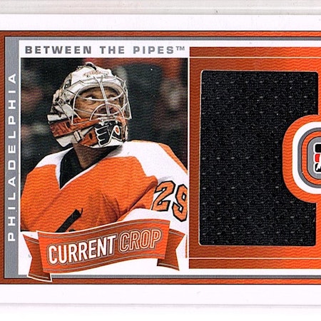 2013-14 Between the Pipes Current Crop Jerseys Silver #CC02 Ray Emery (40-X95-FLYERS)
