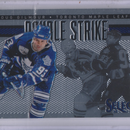 2013-14 Select Double Strike #DS9 Doug Gilmour (40-X12-MAPLE LEAFS)