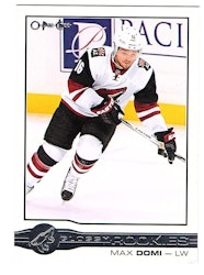 2015-16 O-Pee-Chee Glossy Rookies #R8 Max Domi (40-X45-COYOTES)