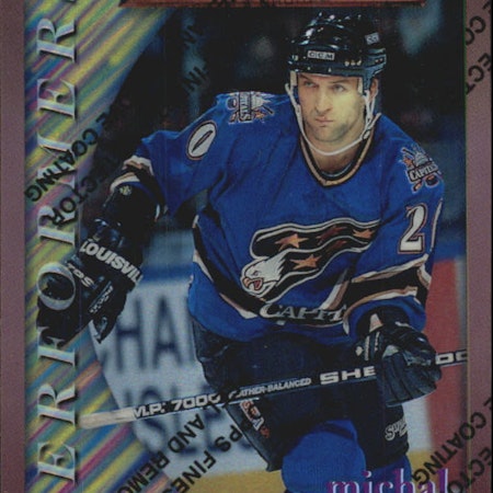 1995-96 Finest Refractors #147 Michal Pivonka B (20-X23-CAPITALS)