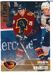 1999-00 BAP Memorabilia Gold #258 Andrew Brunette (20-X7-THRASHERS)