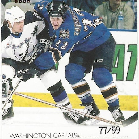 1999-00 Pacific Copper #444 Steve Konowalchuk (20-X92-CAPITALS)