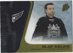 2002-03 Pacific Quest For the Cup Gold #99 Olaf Kolzig (20-X38-CAPITALS)