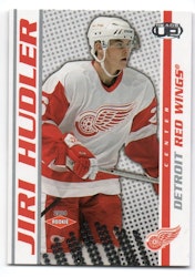 2003-04 Pacific Heads Up #114 Jiri Hudler RC (20-173x7-RED WINGS)