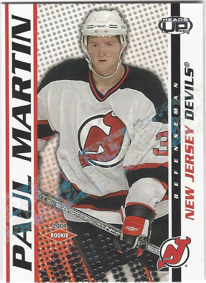 2003-04 Pacific Heads Up Hobby LTD #125 Paul Martin (20-X5-DEVILS)