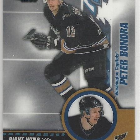 2003-04 Pacific Invincible Blue #98 Peter Bondra (20-X141-CAPITALS)