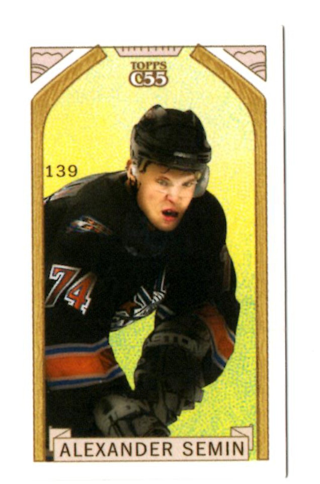 2003-04 Topps C55 Minis #139 Alexander Semin (20-X140-CAPITALS)