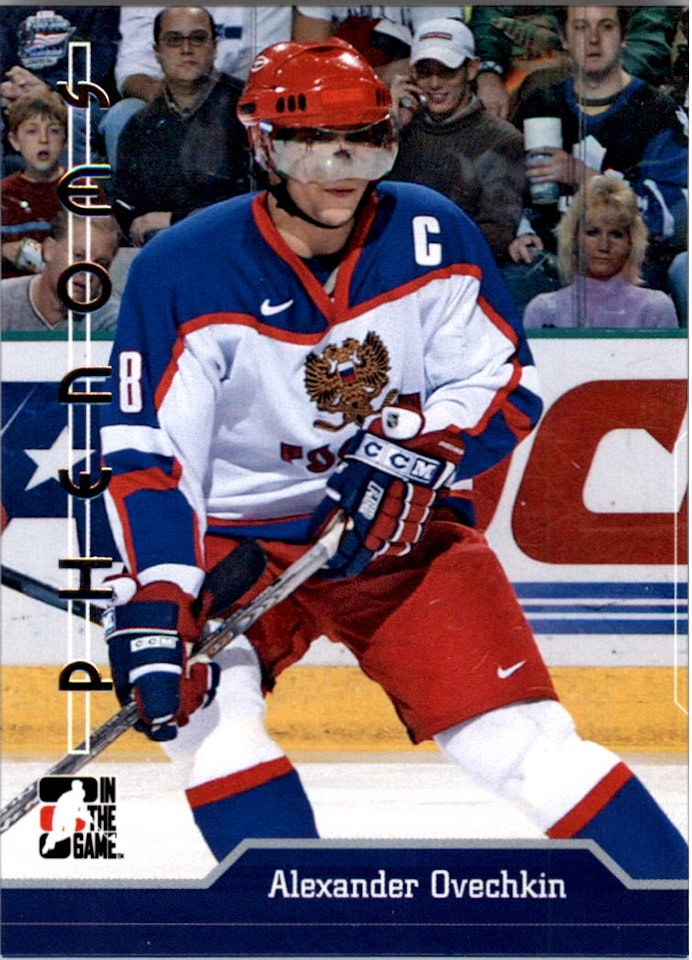 2006 ITG Phenoms #AO04 Alexander Ovechkin (50-X12-CAPITALS)