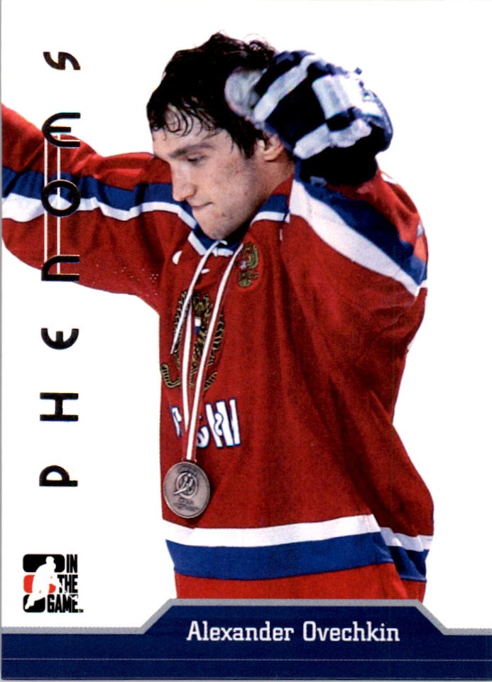 2006 ITG Phenoms #AO05 Alexander Ovechkin (50-X12-CAPITALS)