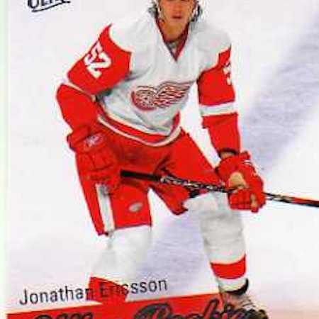 2008-09 Ultra #216 Jonathan Ericsson RC (20-X56-RED WINGS)