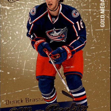 2008-09 Ultra Gold Medallion #201 Derick Brassard (20-X52-BLUEJACKETS)