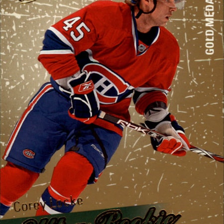 2008-09 Ultra Gold Medallion #230 Corey Locke (20-X52-NHLWILD)