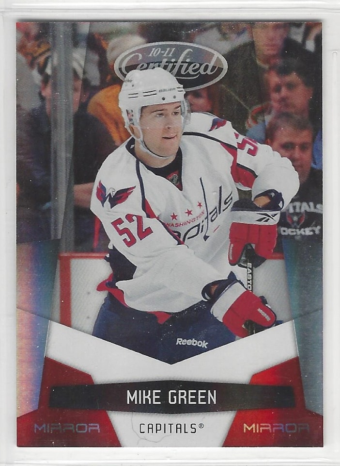 2010-11 Certified Mirror Red #146 Mike Green (20-X138-CAPITALS)