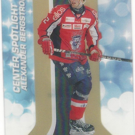 2010-11 Swedish HockeyAllsvenskan Center Spotlight #CS3 Alexander Bergstrom (20-162x6-OTHERS)