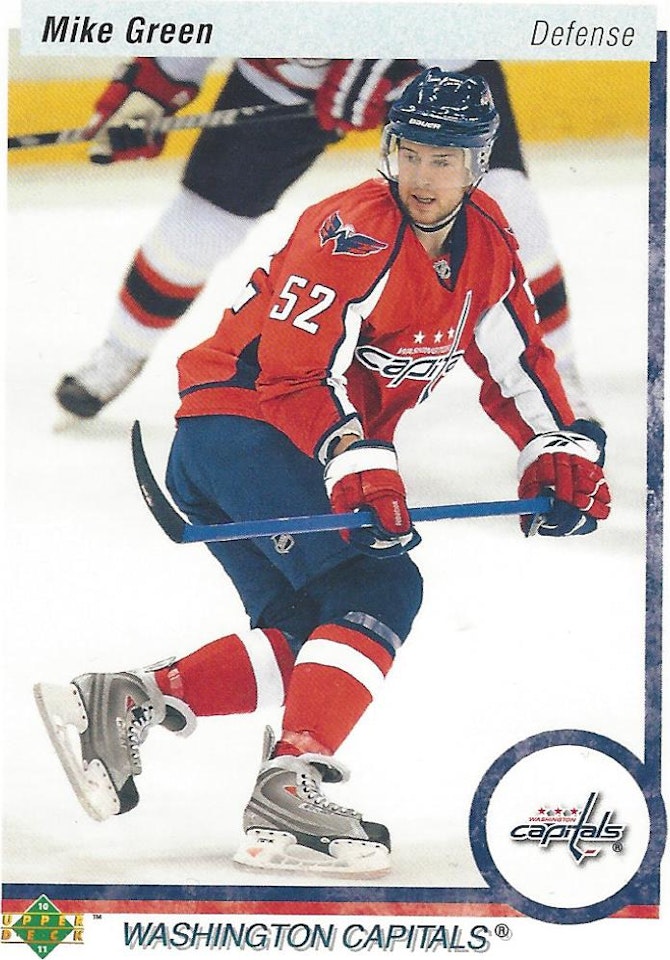 2010-11 Upper Deck 20th Anniversary Parallel #2 Mike Green (20-X3-CAPITALS)