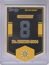 2012-13 Classics Signatures Banner Numbers #14 Cam Neely (20-X9-BRUINS)