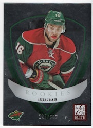 2012-13 Elite Rookies #39 Jason Zucker (20-X58-NHLWILD)