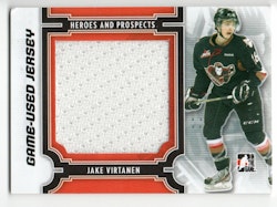 2013-14 ITG Heroes and Prospects Jersey #M08 Jake Virtanen160 (20-X5-CANUCKS) BAD TOP LEFT CORNER