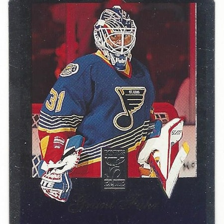 1995-96 Donruss Elite Die Cuts #42 Grant Fuhr (60-185x1-BLUES)