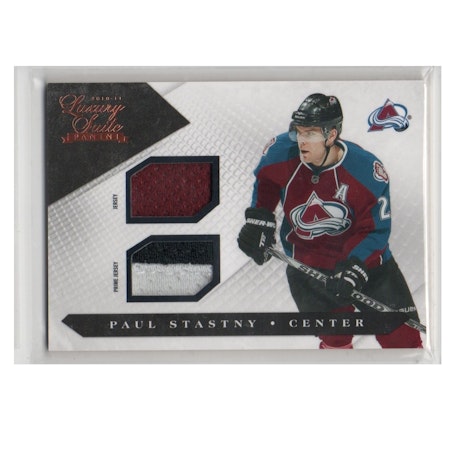 2010-11 Luxury Suite Jerseys Prime #18 Paul Stastny (40-X228-GAMEUSED-SERIAL-AVALANCHE)