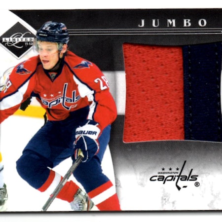 2011-12 Limited Jumbo Materials Prime #23 Alexander Semin (60-X91-CAPITALS)