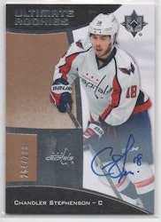 2015-16 Ultimate Collection #69 Chandler Stephenson AU RC (60-X102-CAPITALS)