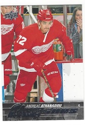 2015-16 Upper Deck #458 Andreas Athanasiou YG RC (60-X104-RED WINGS)