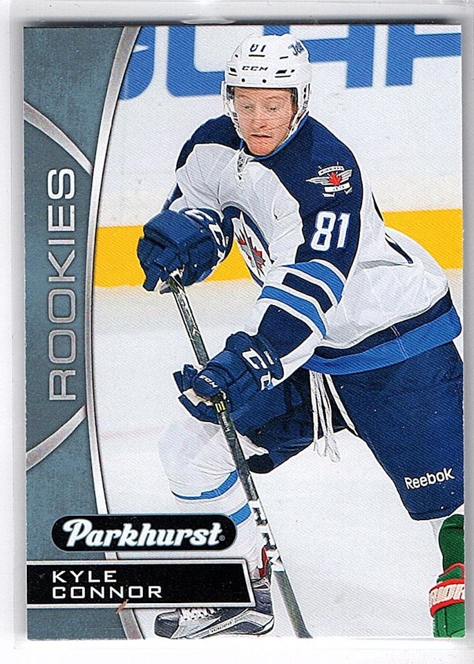 2016-17 Upper Deck Parkhurst Rookies Blue #PR3 Kyle Connor (60-X93-NHLJETS)
