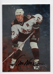 1998-99 Be A Player Autographs #106 Teppo Numminen (30-X123-COYOTES)