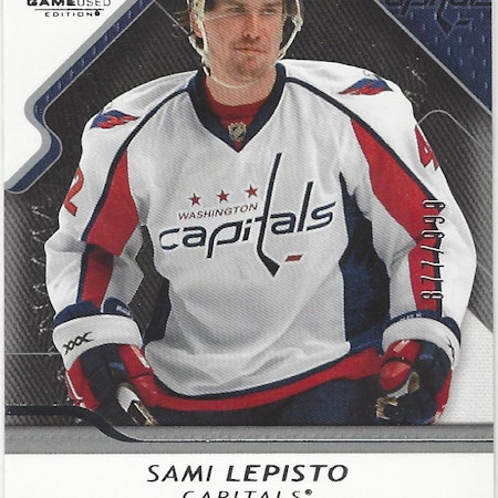 2008-09 SP Game Used #152 Sami Lepisto RC (30-X125-CAPITALS)