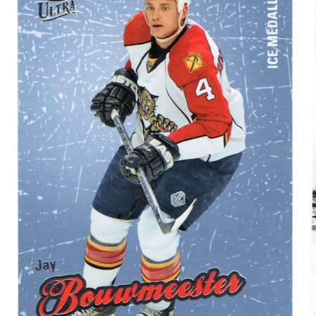 2008-09 Ultra Ice Medallion #31 Jay Bouwmeester (30-X59-NHLPANTHERS)