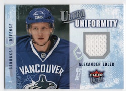 2008-09 Ultra Uniformity #UAAE Alexander Edler (30-X6-CANUCKS)