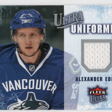 2008-09 Ultra Uniformity #UAAE Alexander Edler (30-X6-CANUCKS)