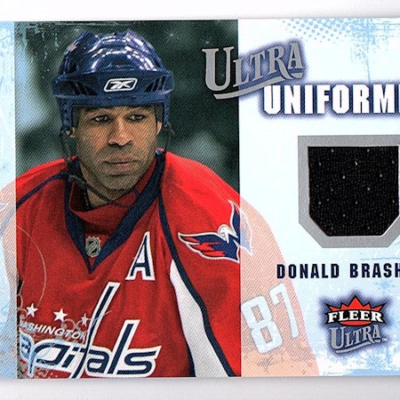 2008-09 Ultra Uniformity #UADO Donald Brashear (30-X33-CAPITALS)