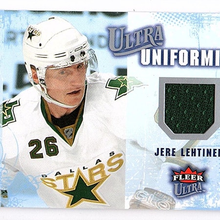 2008-09 Ultra Uniformity #UAJL Jere Lehtinen (30-X6-NHLSTARS)