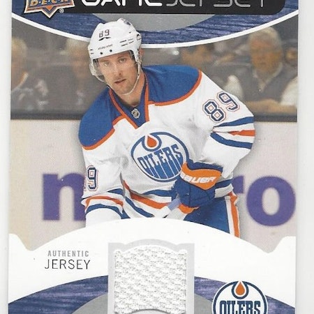 2012-13 Upper Deck Game Jerseys #GJSG Sam Gagner H (30-X113-OILERS)