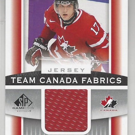 2013-14 SP Game Used Team Canada Fabrics #TCMF Marcus Foligno C (30-19x3-CANADA)
