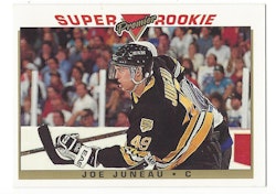 1993-94 Topps Premier #125 Joe Juneau SR (10-139x2-BRUINS)