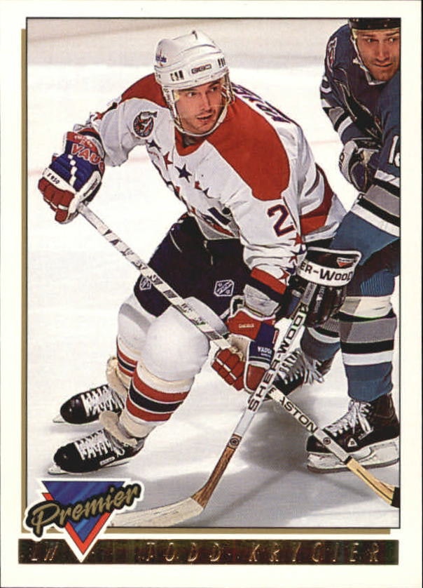 1993-94 Topps Premier Gold #188 Todd Krygier (10-X1-CAPITALS)