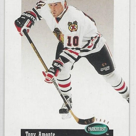 1994-95 Parkhurst Vintage #V56 Tony Amonte (10-256x1-BLACKHAWKS)