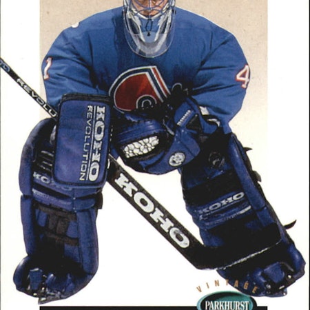 1994-95 Parkhurst Vintage #V61 Jocelyn Thibault (10-X15-NORDIQUES)