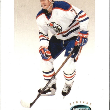 1994-95 Parkhurst Vintage #V84 Jason Arnott (10-X45-OILERS)