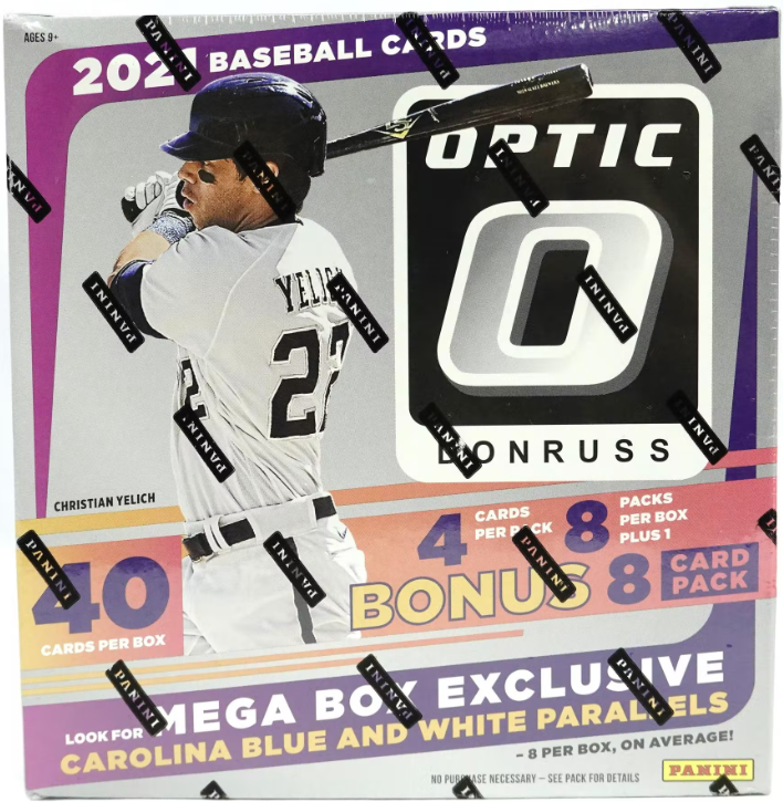 2021 Panini Donruss Optic Baseball (40-Card Mega Box)
