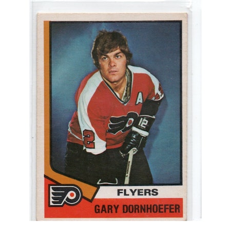 1974-75 O-Pee-Chee #44 Gary Dornhoefer (10-X267-FLYERS) SE SKICK