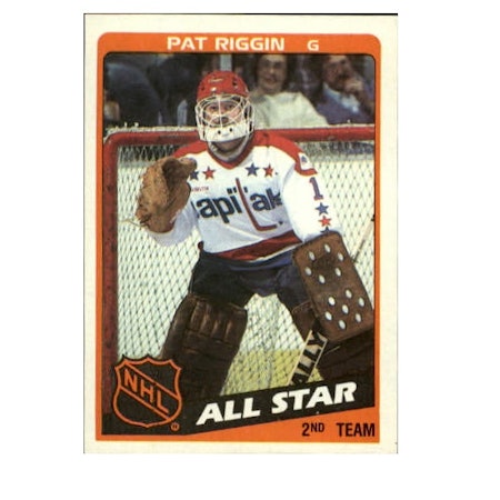 1984-85 Topps #164 Pat Riggin AS (15-X213-CAPITALS)