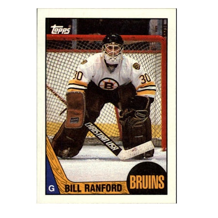 1987-88 Topps #13 Bill Ranford DP RC (20-X271-BRUINS) (3)